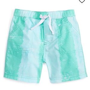FIRST IMPRESSIONS Toddler Boys Cotton Tropical Smudge Shorts NWT